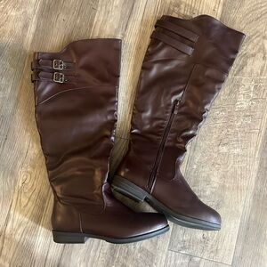 Knee high boots